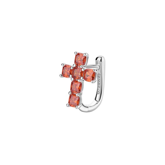 Mono orecchino Brosway Donna FANCY - VITAMIN ORANGE in Argento FVO13 - FVO13